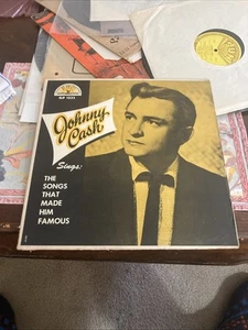 Johnny Cash Sings The Songs That Made Him Famous, Sun 1235, 1958, VG - Picture 1 of 4