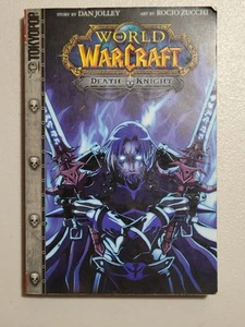 World of Warcraft Death Knight Manga Paperback Dan Jolley Rocio Zucchi Tokyopop - Picture 1 of 4