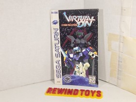 Sega Saturn Cyber Troopers Virtual On Manual ONLY