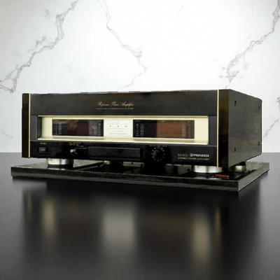PIONEER M-90a Stereo Power Amplifier AC100V 50Hz/60Hz Vintage Audio Working JPN - Image 1 of 4