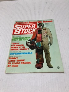 VINTAGE ORIGINAL FEBRUARY 1972 VOL. 8 NO. 4 SUPER STOCK MAGAZINE - Picture 1 of 4