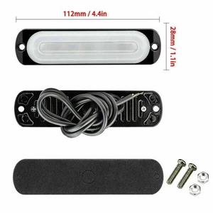 6LED Driving Fog Lamp Anti-collision Bar Cars Trucks Work Light Car SUV - Picture 1 of 12