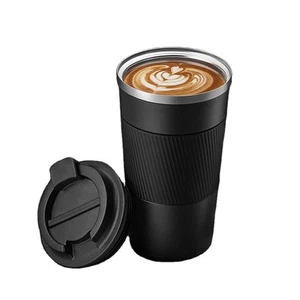 17oz Stainless Steel Vacuum Insulated Coffee Travel Mug for Ice Drink & Hot B... - Picture 1 of 6