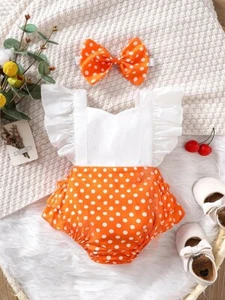 clothes for baby girl bodysuit &headband - Picture 1 of 4