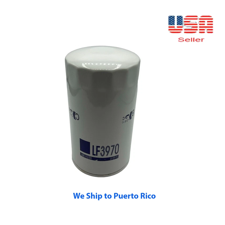Filtro de aceite LF3970 compatible con: Cummins Ford Freightliner Kenworth Peterbilt Sterling Foto 1 de 4