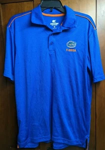 Colosseum University Florida Gators Men's Polo/Golf Shirt- Medium-Blue -Flaw - Bild 1 von 4