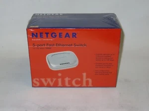 NEW IN BOX NetGear FS605 V2 5 Ports 10/100 Mbps Ethernet Switch - Picture 1 of 5