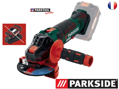 PARKSIDE® Meuleuse d'angle sans fil PWSA 20-Li  20V Pack Sans Chargeur Ni Bat - Photo 1/3