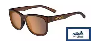 Gafas de sol Tifosi Optics SWANK XL marco de grano de madera tinte marrón deportivas - Imagen 1 de 4