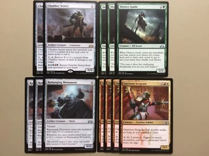 Magic The Gathering Blanco Azul Negro Rojo Verde Guildgates Mazo Gremios de Rávnica GRN - Imagen 1 de 6