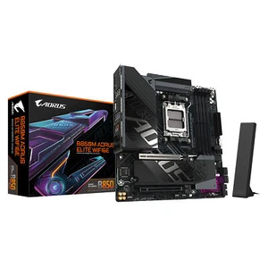 Gigabyte Aorus B850M Elite WIFI6E - Carte Mère - Micro ATX - Prise AM5 - AMD B - Afbeelding 1 van 5