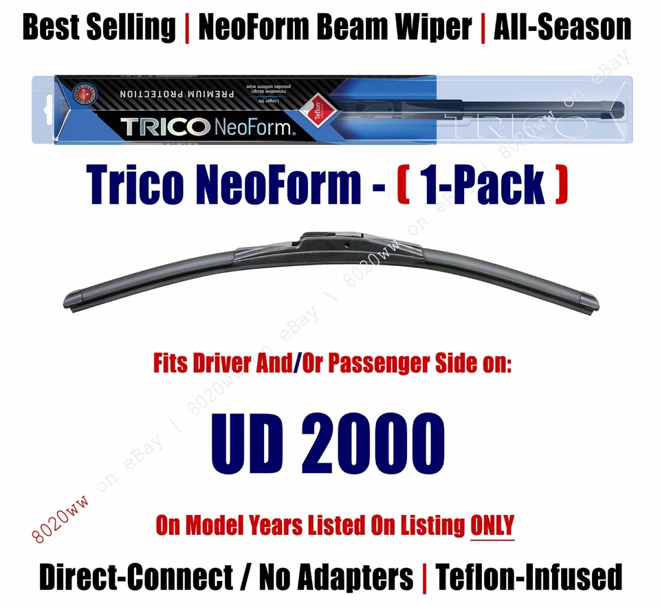 (Qty 1) Super Premium NeoForm Wiper Blade fits 2007-2010 UD 2000 16260 - Image 1 of 1
