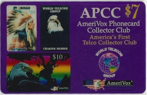 TK 138b tarjeta telefónica/Phonecard USA Amerivox Club 1994 edición india 1777 - Imagen 1 de 1