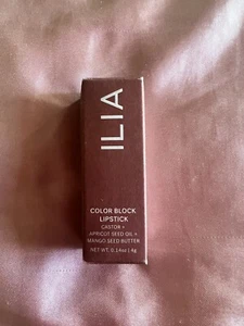 ILIA Color Block Lipstick Castor Apricot seed Oil Mango Seed Butter 0.14oz| 4g - Picture 1 of 2