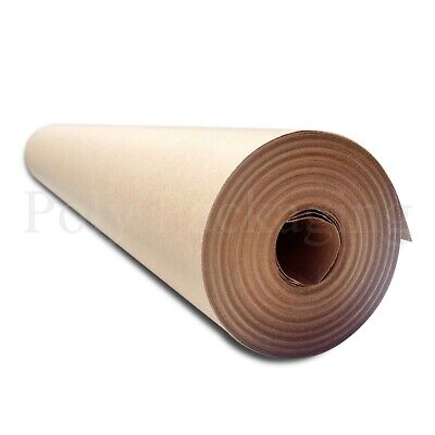 20m X 500mm/20  Wide Rolls BROWN KRAFT WRAPPING PAPER Posting Parcels Postal • 9.15£