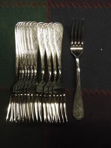 12- Liberty Tabletop - Salad Forks - 7 inch - Celtic Pattern - NEW 2nd - Picture 1 of 2