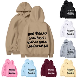 Women's Fashion Lightweight Pullover Long Sleeve with Pockets Hoodies - Picture 1 of 33