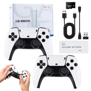 20000+ 4K TV Video Game Stick Retro Gaming Konsole mit 2 Wireless Controller DE - Bild 1 von 22