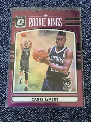 2016-17 Panini Donruss Optic Kings Purple Prizm Caris LeVert #17 Rookie RC - Image 1 of 3