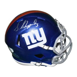 Sterling Shepard Signed New York Giants Speed Mini Football Helmet (JSA) - Picture 1 of 4