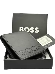 BOSS Black Leather Wallet - Big BB_6 cc, Brand New In Box - Bild 1 von 7