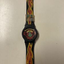 Grinch "Whovenile Delinquents" Black Band Wrist Watch Whoville Chapter RARE