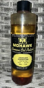 Mohawk Limón Aceite Pulido Muebles Carpintería 16 OZ 90% Completo De Colección Descontinuado - Imagen 1 de 5
