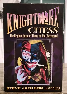 Knightmare Chess 3. Auflage 1. Druck Steve Jackson Spiele 2014 mit leeren Karten - Bild 1 von 10