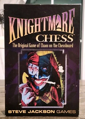 Knightmare Chess 3rd Edition 1st Print Steve Jackson Games 2014 With Blank Cards - Image 1 of 4