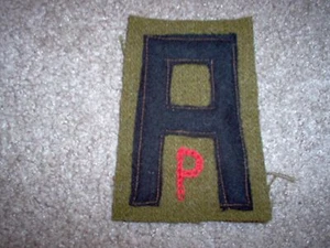 Parche Ejército de los Estados Unidos Primera Guerra Mundial Primer 1er Ejército Pionero Infantería Parche AEF - Imagen 1 de 1