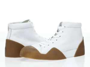 Rag & Bone New York Men's white leather high top sneakers sz. 41 - Picture 1 of 6
