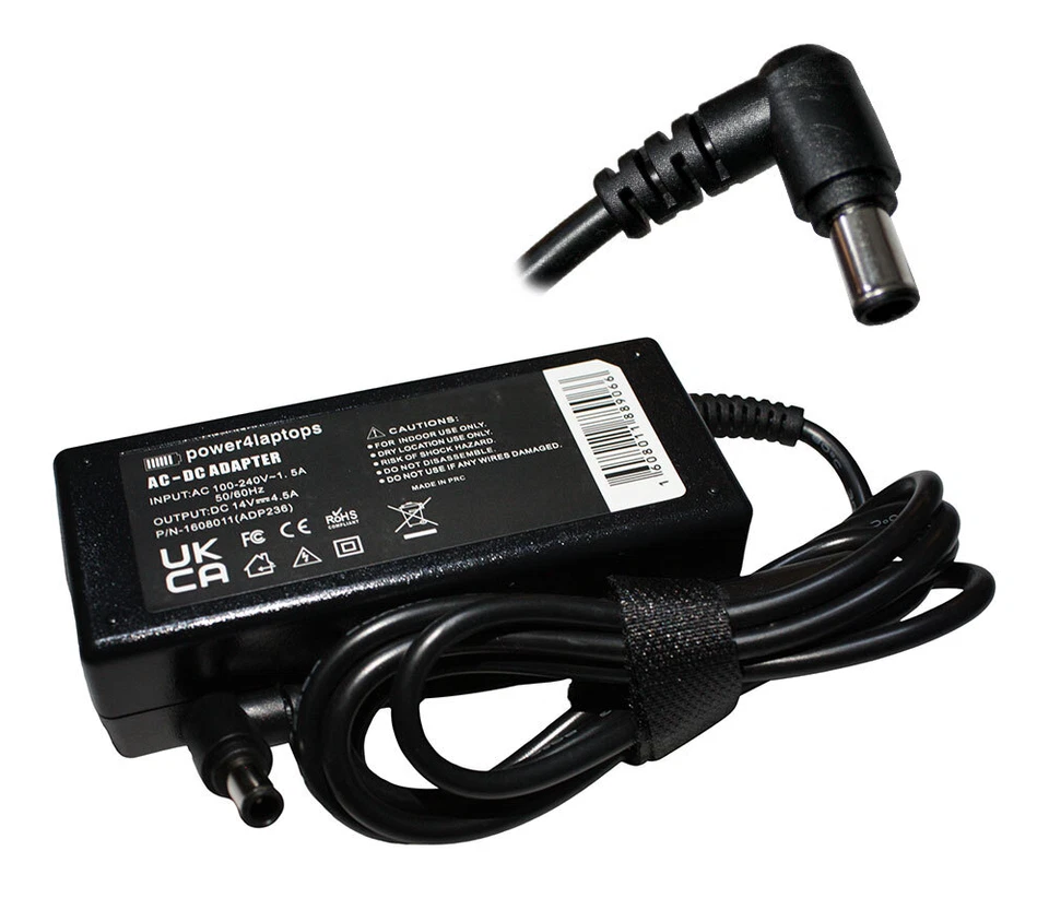 Dell 1900FP Compatible Monitor Power Supply AC Adapter - Image 1 of 1