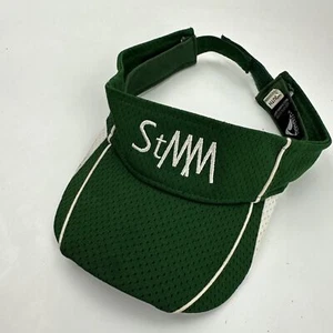 St MM Green Youth Visor Cap Hat Adjustable - Picture 1 of 2