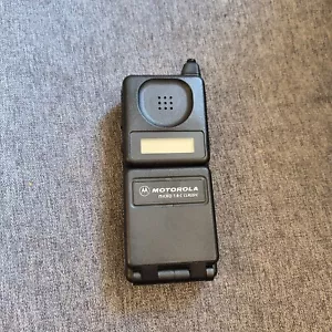 TELÉFONO CELULAR MÓVIL MOTOROLA MICRO TAC CLÁSICO T-A-C LADRILLO retro vintage - Imagen 1 de 4