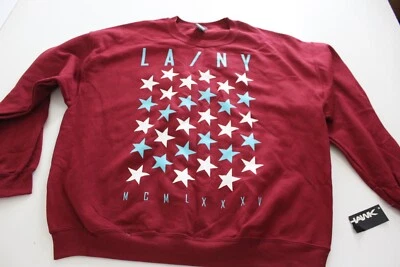 NUEVO CON ETIQUETAS Tony Hawk LA NY Stars SUÉTER Sudadera XL Extra Grande  Foto 1 de 4