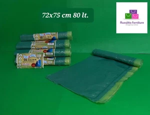 150 Sacchi Sacchetti Spazzatura Differenziata 72x75 cm Buste Pattumiera Nettezza - Foto 1 di 4
