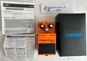 Boss DS-1 Distortion Guitar Effect Pedal Used Includes box and manual From Japan - Picture 1 of 12