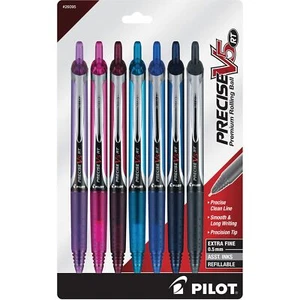 Pilot Precise V5 RT Refillable & Retractable Pens, 0.5mm, Assorted Colors, 7 pk - Picture 1 of 2