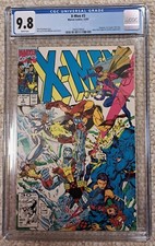 marvel...x-men 3 cgc 9.8 jim lee magneto acolytes nick fury val cooper 1991