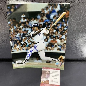 DON BAYLOR NY Yankees signed 8x10 photo -JSA /Coa - Picture 1 of 1