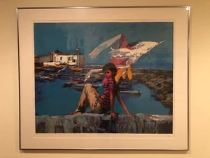 NICOLA SIMBARI (ITALIAN, 1927-2012) "NINO" SIGNED SERIGRAPH - Picture 1 of 5