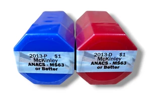 2013 P & D ~ McKinley PRESIDENTIAL DOLLAR ROLLS ~ ANACS MS63 OR BETTER - Picture 1 of 2