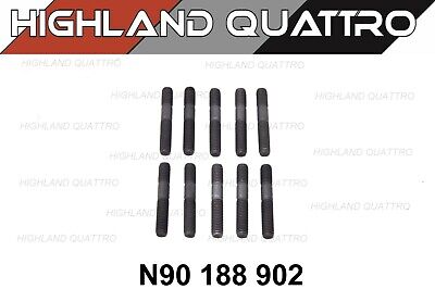 Audi Ur Quattro / WR Cylinder Head / Manifold Stud X10 N90188902 • 18.41€