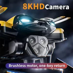 New M5 Drone 8K Professional Triple Camera Brushless Motor Optical Flow... - Picture 1 of 16