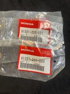Genuine OEM Honda 91301-200-000 Valve Guide O-Ring NOS (Pack of 3) A42 - Picture 1 of 2