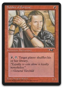 Soldier of Fortune (NM) Alliances ALL Magic MTG - Picture 1 of 2