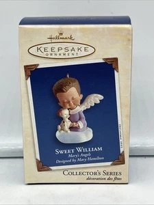 2003 Hallmark Ornament Mary's Angels Sweet William 16th in Series FREE SHIPPING - Picture 1 of 5
