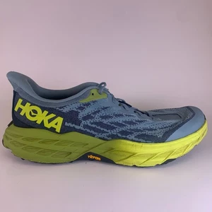 Hoka One One Herren Speedgoat 5 1123157 SBDCT Blau Laufschuhe Turnschuhe Größe 12 D - Bild 1 von 12