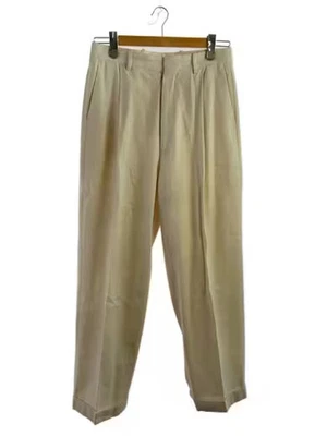 Pantalones rectos Maison Margiela espiga/talla 38/algodón/blanco/s29KA0367 Foto 1 de 4