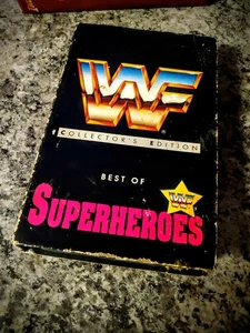 WWF Collector's Edition Best of Superheroes VHS TAPE WWE Wrestling 1992 Rare - Bild 1 von 1